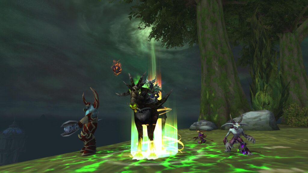 Warlock Class mount in Dalaran ( Legion )